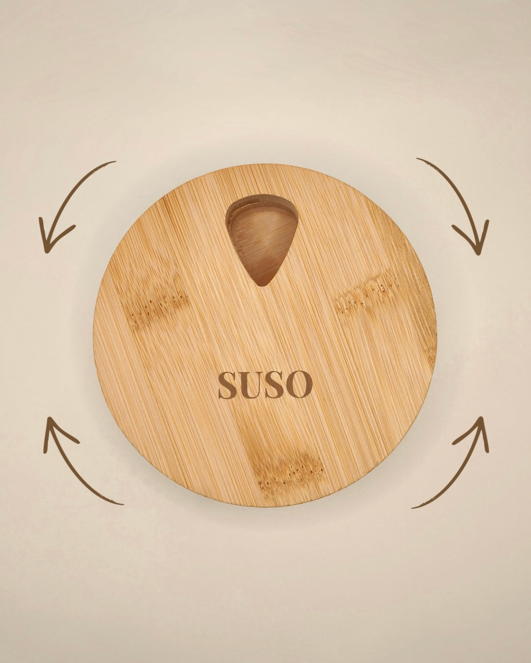 Bamboo supplement case
