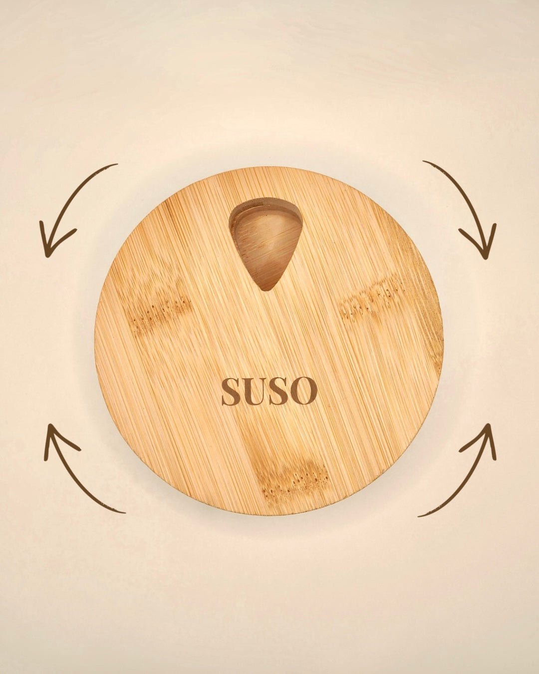 Bamboo supplement case