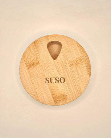 Bamboo supplement case