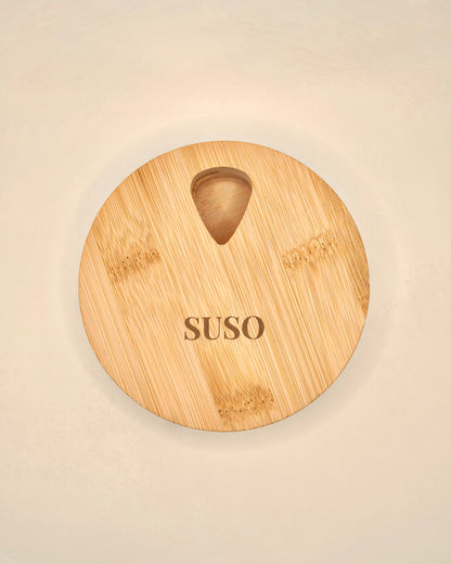 Bamboo supplement case