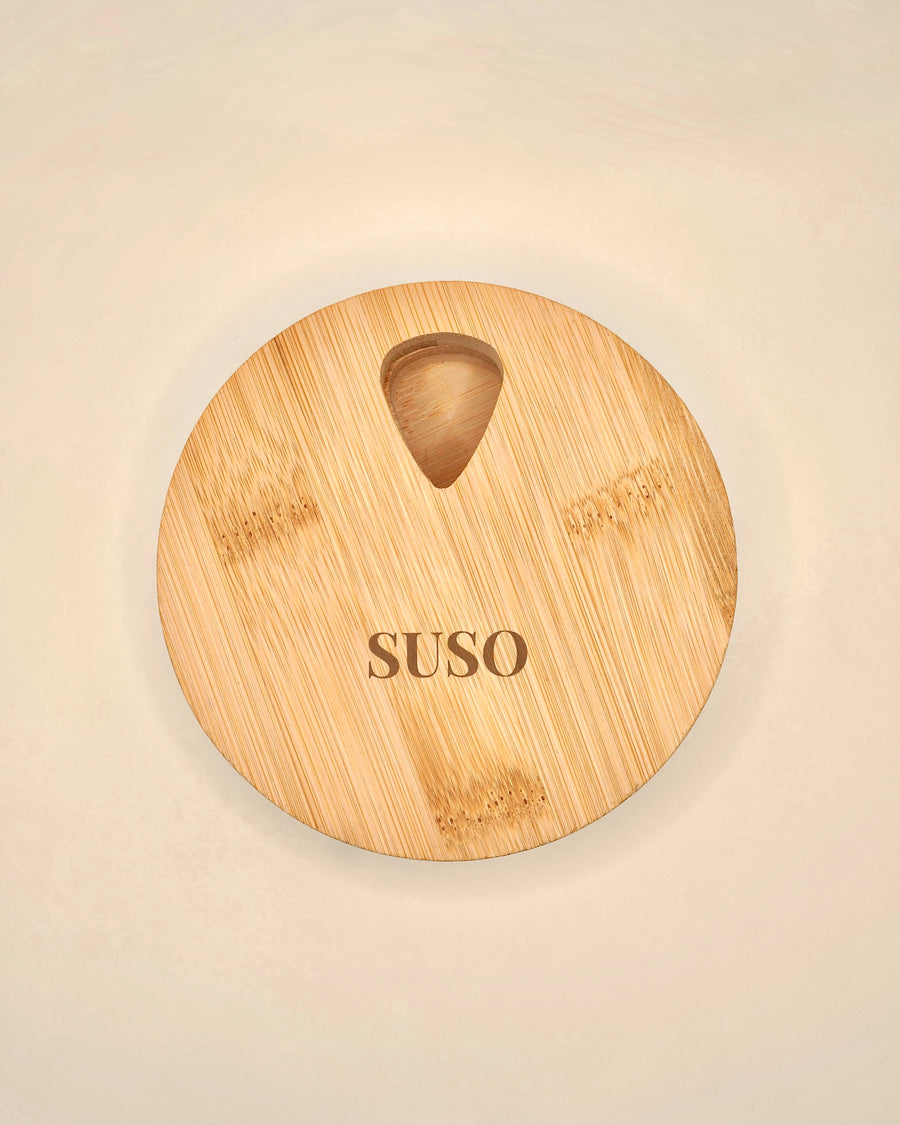 Bamboo supplement case